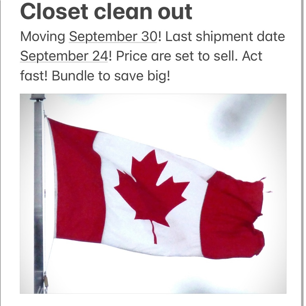 Moving to Canada!